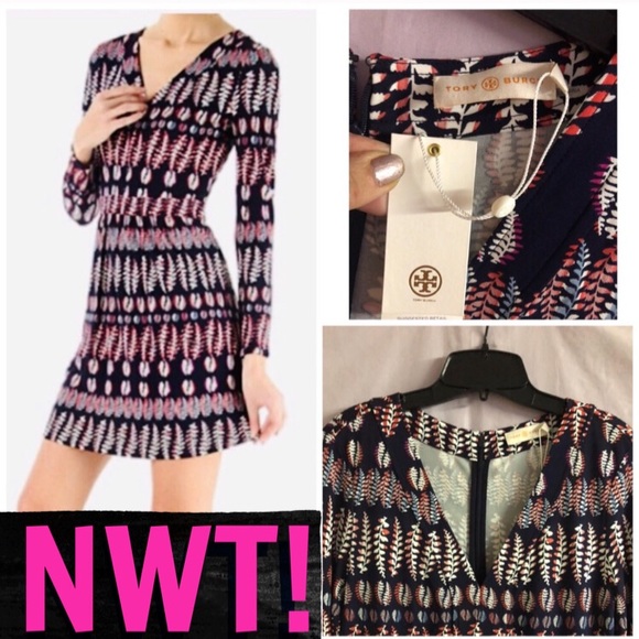 Tory Burch Dresses & Skirts - SALE-NWT! TORY BURCH FERN PRINT JERSEY DRESS